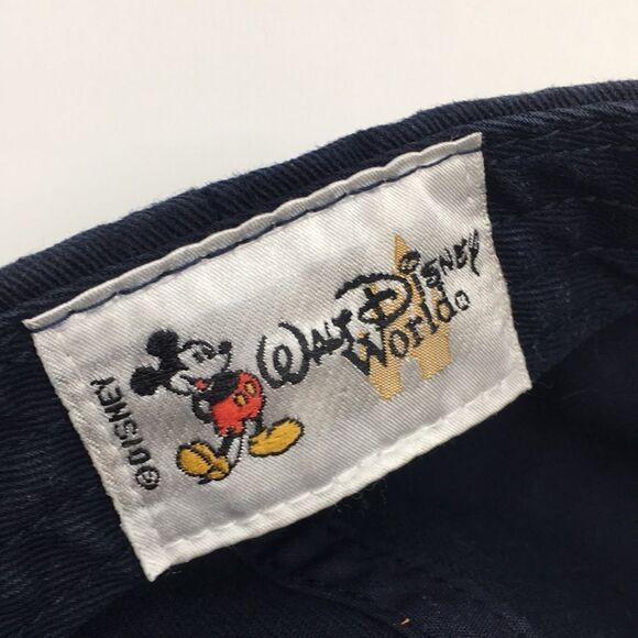 Walt Disney World 1971 Authentic Quality Goods cotton navy baseball cap hat - Picture 12 of 14